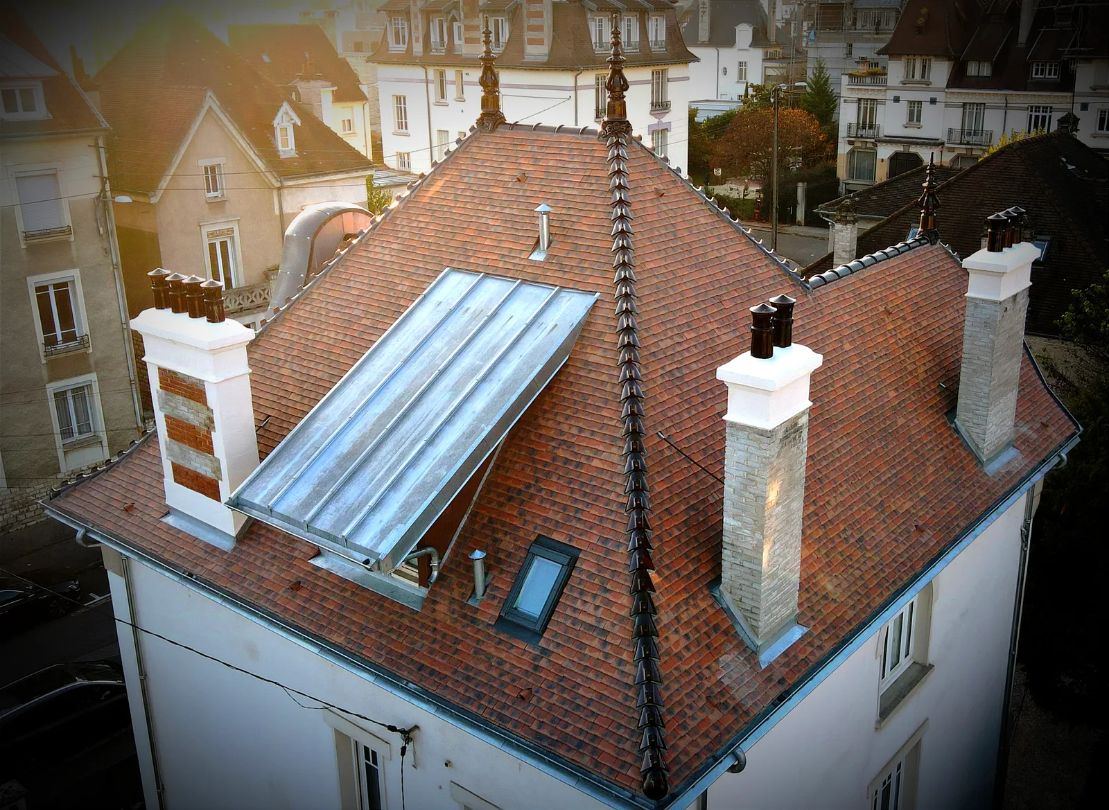 Après - Réfection complète de toiture — 8 rue Bernard Courtois, Dijon