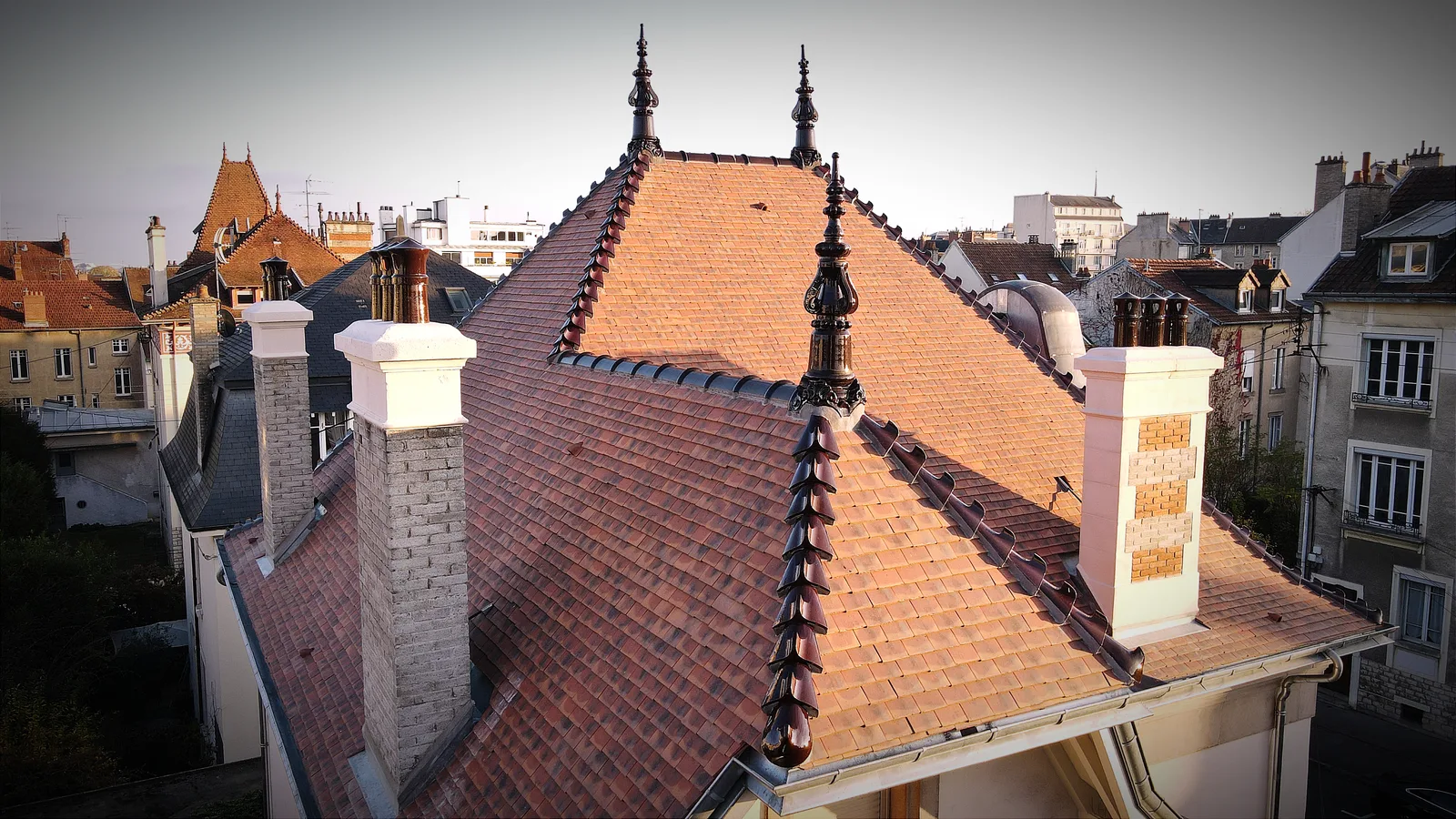 Après - Réfection complète de toiture — 8 rue Bernard Courtois, Dijon
