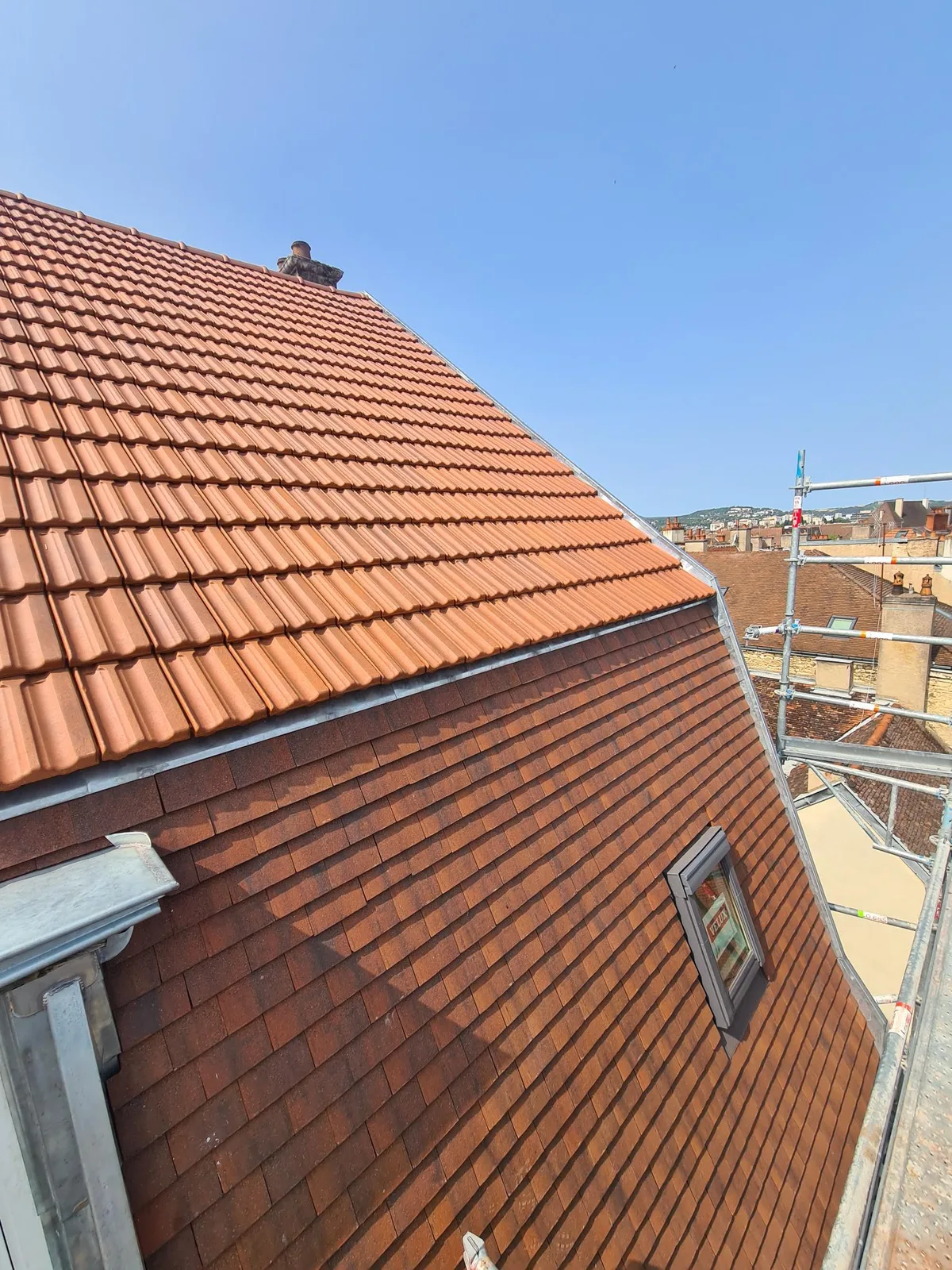 Réfection de toiture — 16 rue du Petit Potet, Dijon
